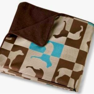 Rare hard to find William Wegman weimaraner designed Crypton thow over